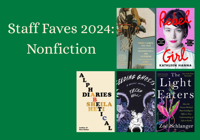 Staff Faves 2024: Adult Nonfiction