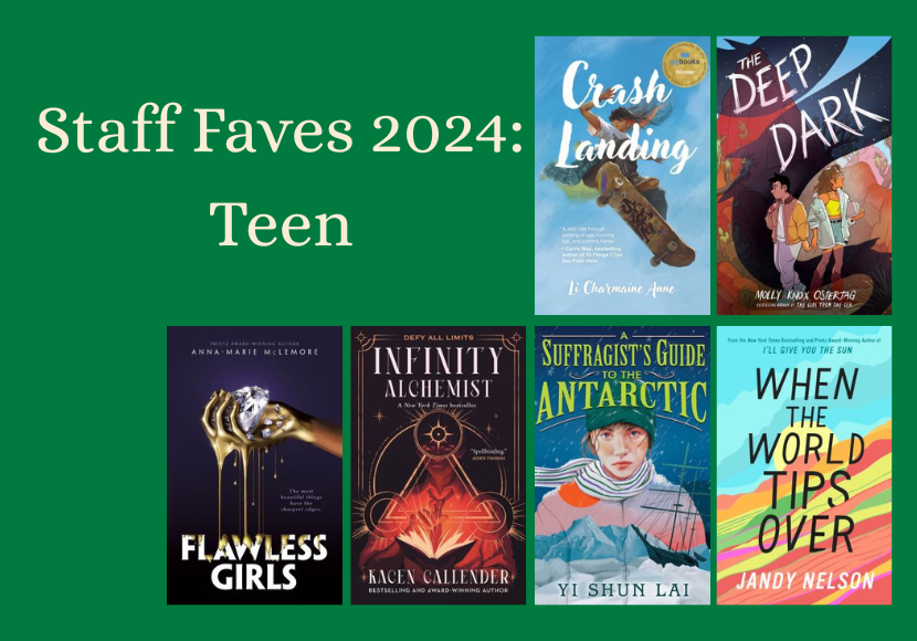 Staff Faves 2024: Teen Fiction and Graphic Novels