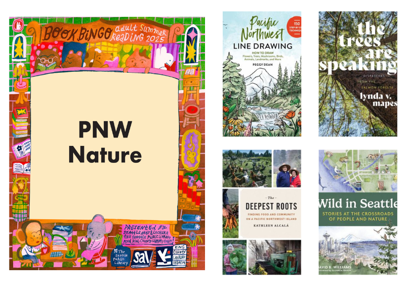 Book Bingo NW 2025: Pacific Northwest Nature