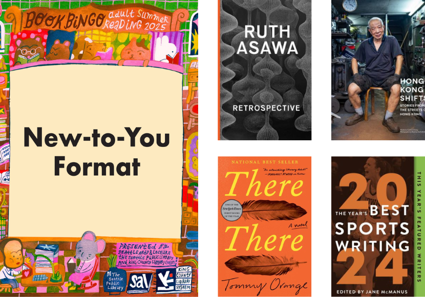 Book Bingo NW 2025: New to You Format