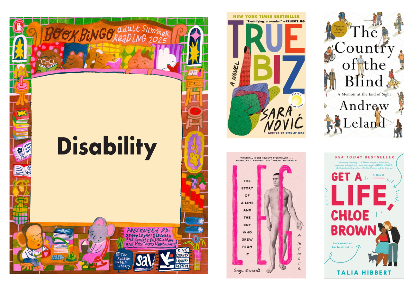 Book Bingo NW 2025: Disability