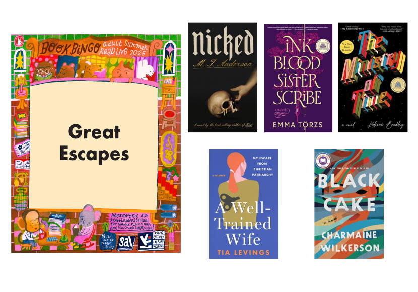Book Bingo NW 2025: Great Escapes