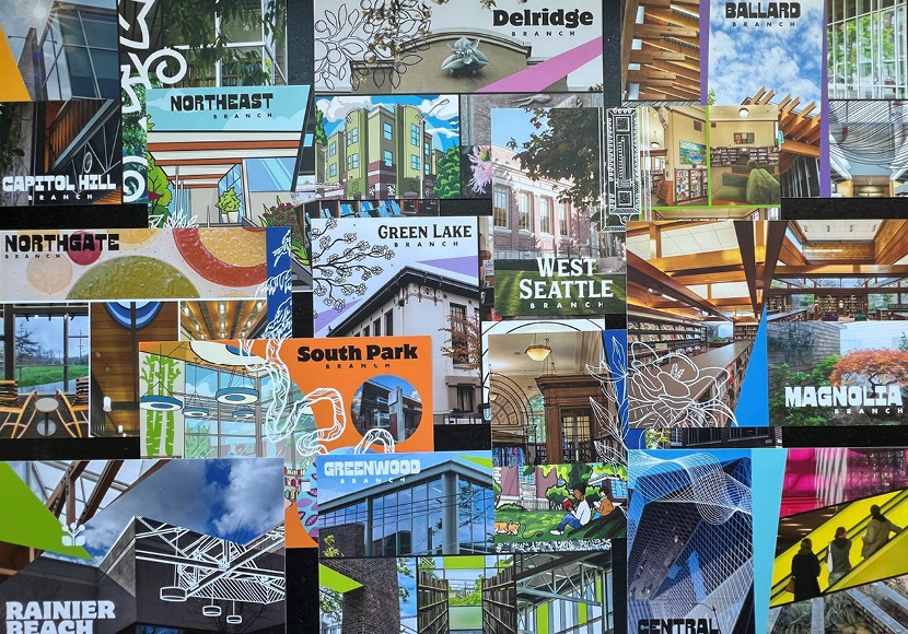 27 Libraries, 27 Postcards