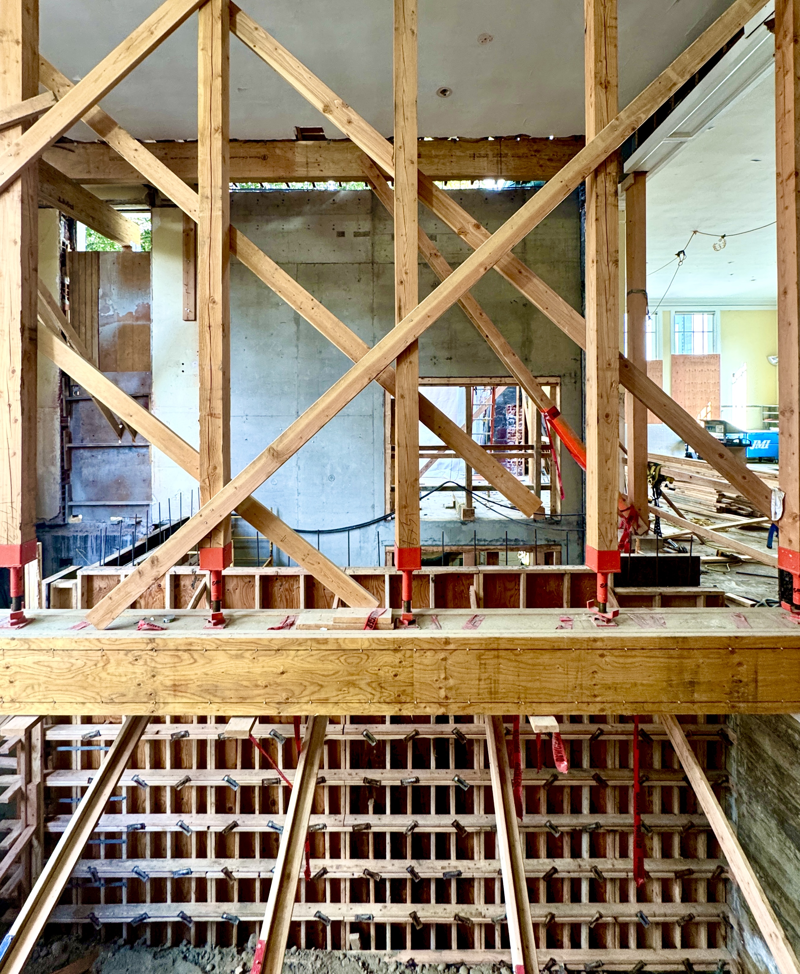 Major Progress on the University Branch Seismic Retrofit