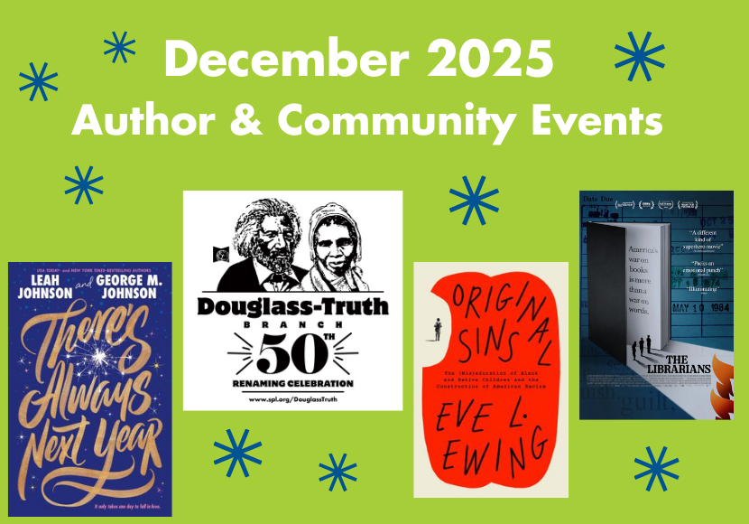 December 2025 Author and Community Events
