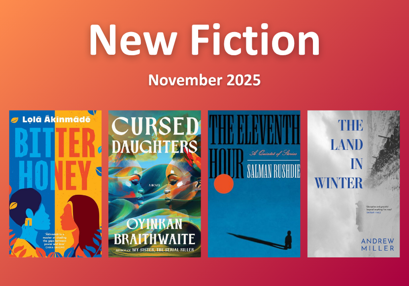 New Fiction Roundup, November 2025